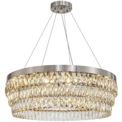 4715-16P, Подвесная люстра, D800xH260/1760, 16xG9x40W, excluded 4715-16P, Подвесная люстра, D800xH260/1760, 16xG9x40W, excluded