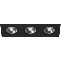 Встраиваемый светильник Lightstar i837070707 Intero 111 под лампы 3xGU10 150W