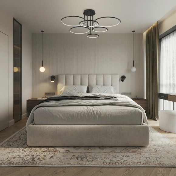 Люстра потолочная LED 156W 9899Лм 3000-6000K с пультом ДУ URSULA Lumion 6506/99CL Люстра потолочная LED 156W 9899Лм 3000-6000K с пультом ДУ URSULA Lumion 6506/99CL