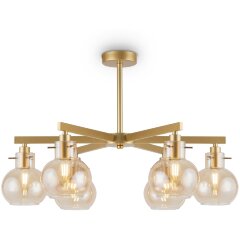 Люстра на штанге Freya FR5183PL-06G Circle под лампы 6xE14 60W Люстра на штанге Freya FR5183PL-06G Circle под лампы 6xE14 60W