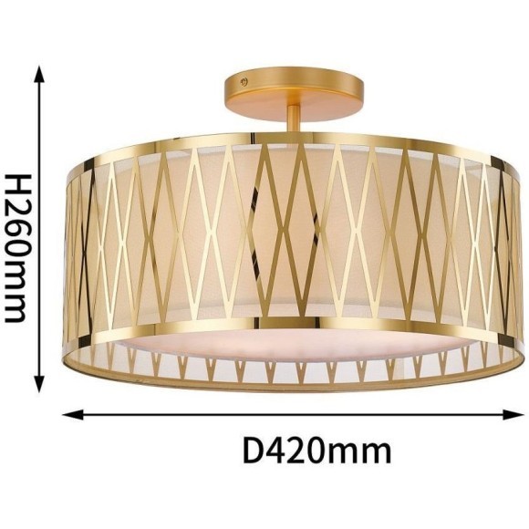 Потолочная люстра Dolium 4133-3C Потолочная люстра Dolium 4133-3C