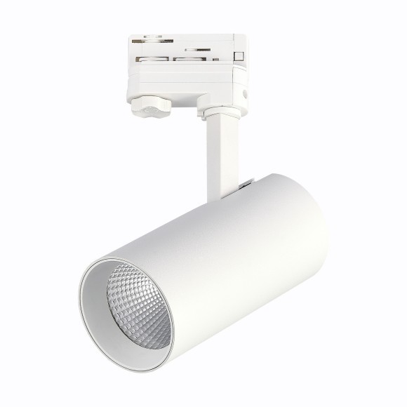 ST661.536.30 Св-к трек. Белый LED 1*30W 3000K 2 400Lm Ra90 38° IP20 L170xW80xH245 165-265V Трехфазная трековая система