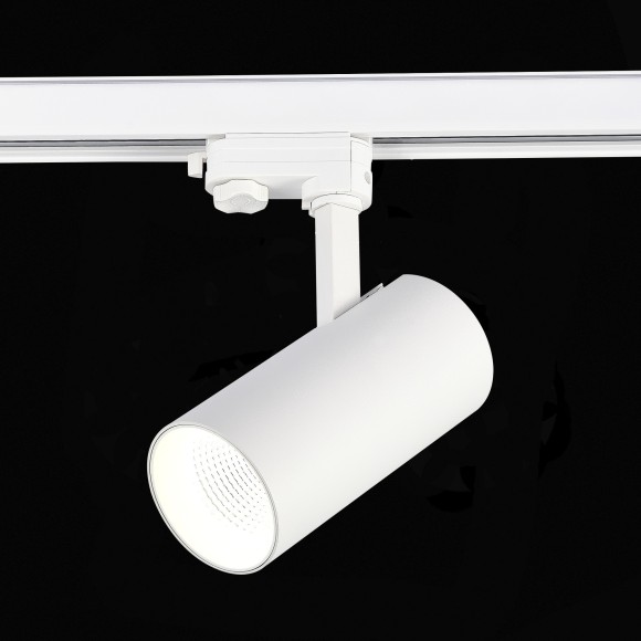 ST661.536.30 Св-к трек. Белый LED 1*30W 3000K 2 400Lm Ra90 38° IP20 L170xW80xH245 165-265V Трехфазная трековая система