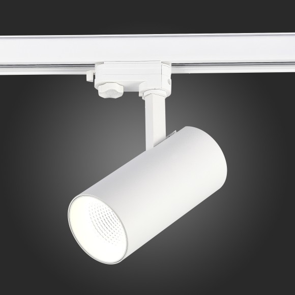 ST661.536.30 Св-к трек. Белый LED 1*30W 3000K 2 400Lm Ra90 38° IP20 L170xW80xH245 165-265V Трехфазная трековая система