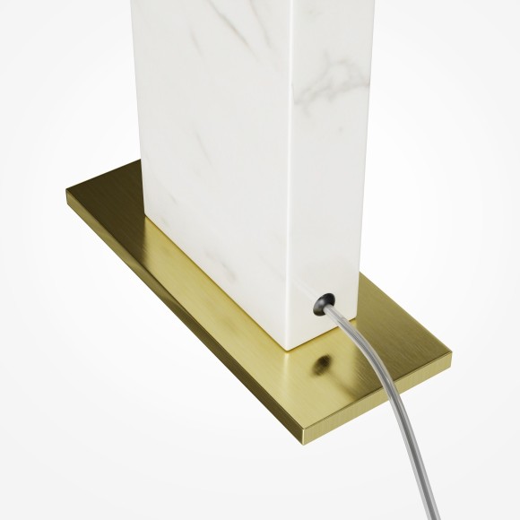 MOD467TL-L9BS3K Настольный светодиодный светильник с основанием из натурального светлого мрамора и выключателем на плафоне, 9Вт 200Лм 3000К CRI80 120° 220V IP20 Maytoni Monumento MOD467TL-L9BS3K Настольный светодиодный светильник с основанием из натурального светлого мрамора и выключателем на плафоне, 9Вт 200Лм 3000К CRI80 120° 220V IP20 Maytoni Monumento