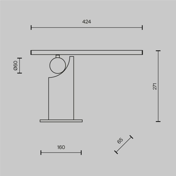 MOD467TL-L9BS3K Настольный светодиодный светильник с основанием из натурального светлого мрамора и выключателем на плафоне, 9Вт 200Лм 3000К CRI80 120° 220V IP20 Maytoni Monumento MOD467TL-L9BS3K Настольный светодиодный светильник с основанием из натурального светлого мрамора и выключателем на плафоне, 9Вт 200Лм 3000К CRI80 120° 220V IP20 Maytoni Monumento