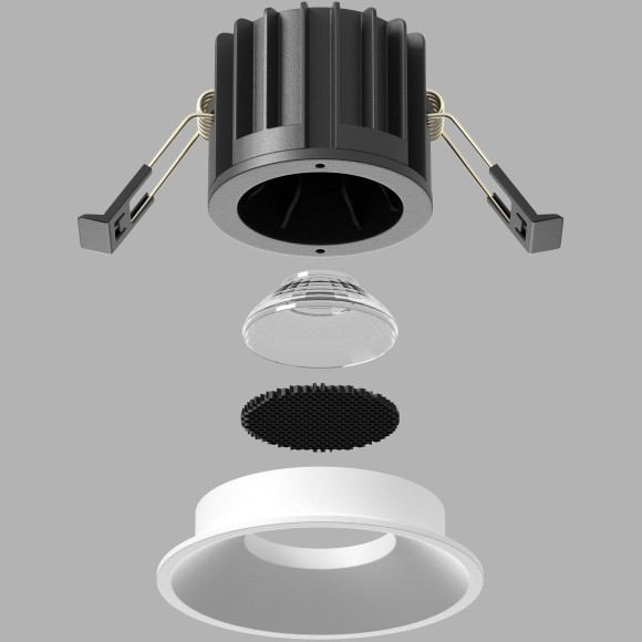 Встраиваемый светильник Technical DL058-12W4K-W