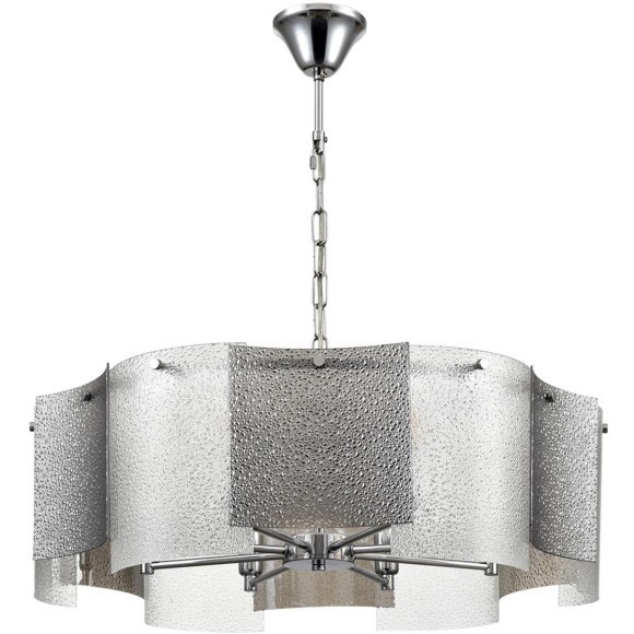 6594/8 MODERNI LN24 хром/тонированное стекло, металл/стекло Люстра подвесная E14 8*40W 220V DANDY