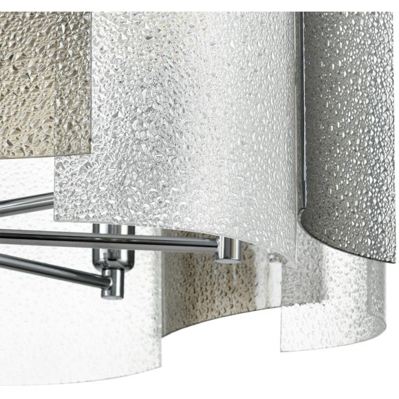 6594/8 MODERNI LN24 хром/тонированное стекло, металл/стекло Люстра подвесная E14 8*40W 220V DANDY