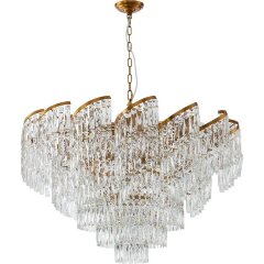 Люстра подвесная хрустальная 2176/05/24P Stilfort, серия Sapparo Люстра подвесная хрустальная 2176/05/24P Stilfort, серия Sapparo