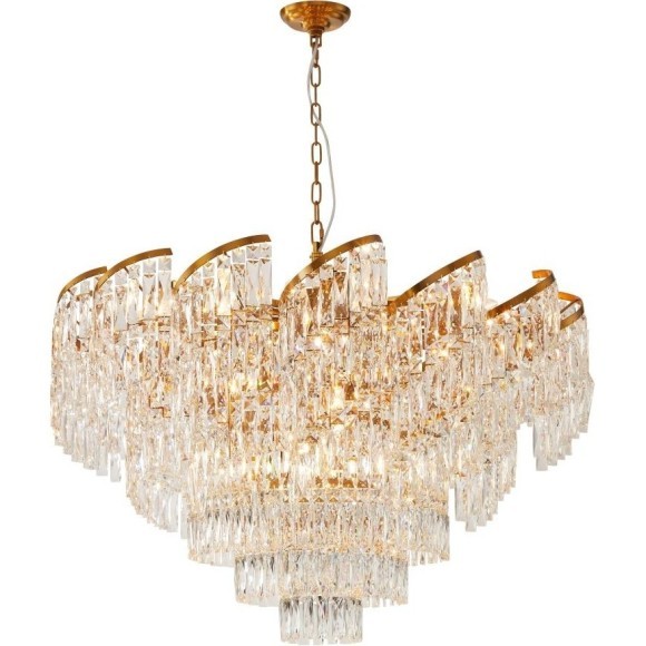 Люстра подвесная хрустальная 2176/05/24P Stilfort, серия Sapparo Люстра подвесная хрустальная 2176/05/24P Stilfort, серия Sapparo