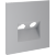 Накладка для розетки TV+RJ45 кат. 6, S70 (серый)