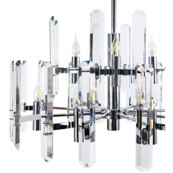 Люстра хрустальная Divinare 7136/02 LM-12 TENERIFE под лампы 12xE14 60W Люстра хрустальная Divinare 7136/02 LM-12 TENERIFE под лампы 12xE14 60W