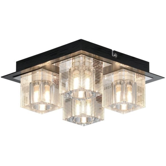 Люстра потолочная Lussole GRLSF-1307-04 NOTTE DI LUNA IP21 под лампы 4xG9 20W Люстра потолочная Lussole GRLSF-1307-04 NOTTE DI LUNA IP21 под лампы 4xG9 20W