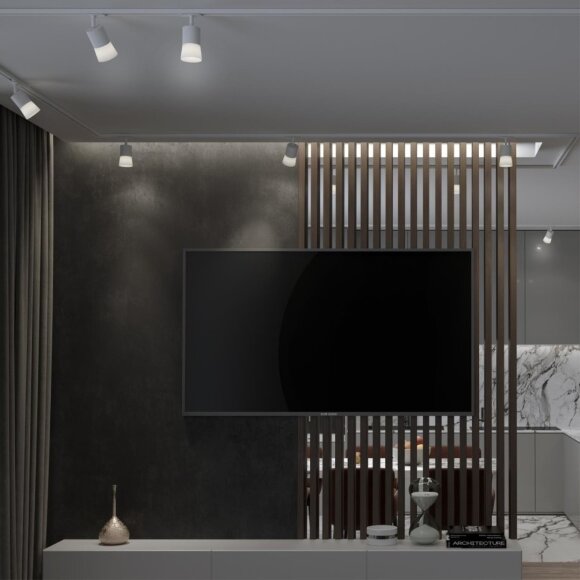 Однофазный двужильный трековый светильник Novotech 370903 ELINA под сменную лампу GU10