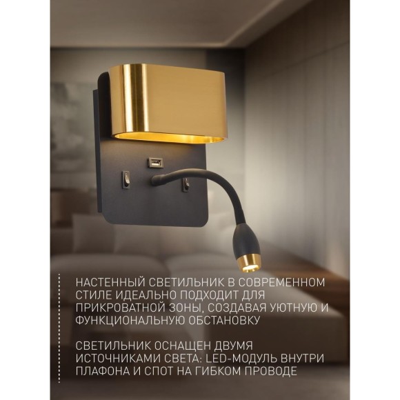 Настенный светильник Parret 4475-2W