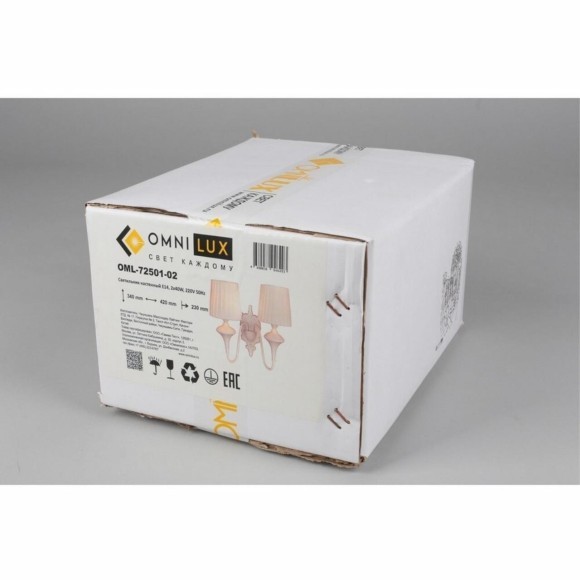 Бра Omnilux 725 OML-72501-02