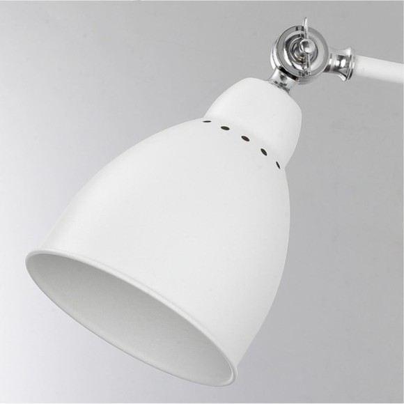 Спот на гибкой ножке Arte Lamp A2055AP-1WH Braccio под лампу 1xE27 60W