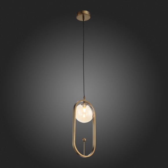 SL1201.203.01 Подвес ST-Luce Бронзовый/Коньячный G9 1*5W CIRCONO SL1201.203.01 Подвес ST-Luce Бронзовый/Коньячный G9 1*5W CIRCONO