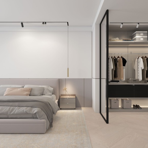 DK8020-BK Трековый магнитный светодиодный SMART (TUYA, Алиса, Wi-Fi, пам. настроек) светильник Denkirs SMART 220V CRI90+ 3000-6000К 1800Лм 24° 20Вт