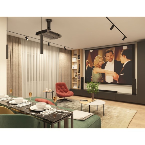 DK8020-BK Трековый магнитный светодиодный SMART (TUYA, Алиса, Wi-Fi, пам. настроек) светильник Denkirs SMART 220V CRI90+ 3000-6000К 1800Лм 24° 20Вт