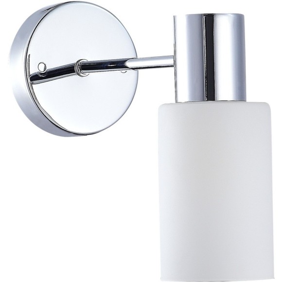 SLE1139-101-01 Светильник настенный Хром/Белый E14 1*60W GESSI