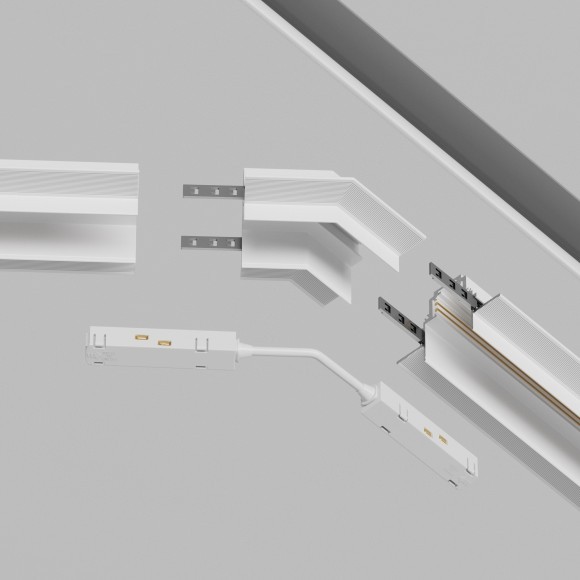 Угол 135° для шинопроводов в ГКЛ 12.5мм Maytoni Gravity TRA010CLO-42W