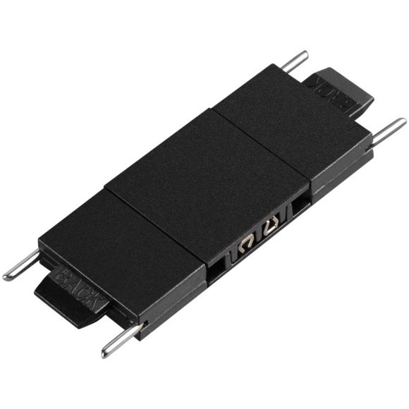 Соединитель прямой для жесткого накладного шинопровода серии Novotech Easy 135268 Соединитель прямой для жесткого накладного шинопровода серии Novotech Easy 135268