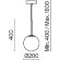 Подвесной светильник Basic form MOD321PL-01W1