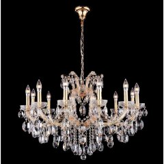 Люстра Crystal Lux HOLLYWOOD SP12 GOLD