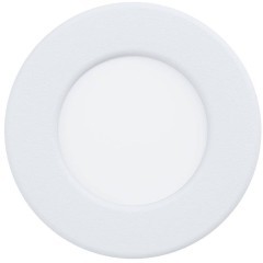 901416 Светодиод встраиваемый свет-к  с рег-кой цветовой темп-ры FUEVA 6, 3,7W(LED), Ø88, IP44,2700K, 4000K, 6500K, 450lm, пластик, белый, белый