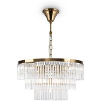 Люстра подвесная Maytoni MOD093PL-09BS Colonne под лампы 9xE14 40W