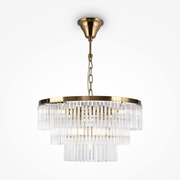 Люстра подвесная Maytoni MOD093PL-09BS Colonne под лампы 9xE14 40W