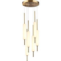 Подвесной светильник Odeon Light 4794/72L REEDS светодиодный 6xLED 72W Подвесной светильник Odeon Light 4794/72L REEDS светодиодный 6xLED 72W