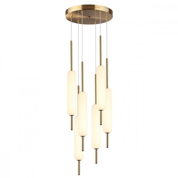 Подвесной светильник Odeon Light 4794/72L REEDS светодиодный 6xLED 72W Подвесной светильник Odeon Light 4794/72L REEDS светодиодный 6xLED 72W