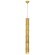 Подвесной светильник цилиндр Lussole LSP-8564-5 BAMBOO IP21 под лампу 1xGU10 50W