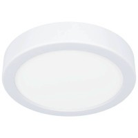 900638 Накладной светильник FUEVA 5, 11W (LED), 3000K, IP44, ?160, сталь, белый / пластик, белый