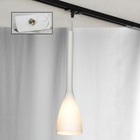 Однофазный двужильный трековый светильник Lussole LSN-0106-01-TAW Varmo под сменную лампу Е14