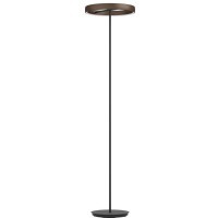 390452 Светодиодный торшер с регулировкой цветовой температуры TRABUCO, 2X19W(LED), Ø420, 2200-6500K, 4800lm, алюминий, сталь, черный, коричневый, бел