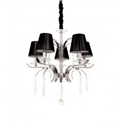 Хрустальная подвесная люстра Lumina Deco Gianna LDP 1157-5