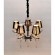 Хрустальная подвесная люстра Lumina Deco Gianna LDP 1157-5