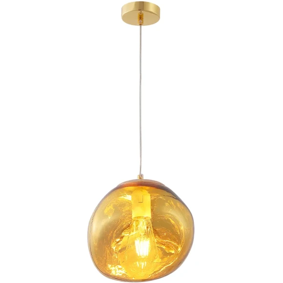 Светильник подвесной Crystal Lux MALAGA SP1 D200 GOLD