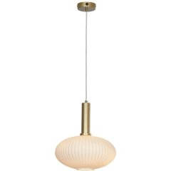 Подвесной светильник с 1 плафоном Lussole LSP-8353 Ondulati IP21 под лампу 1xE27 40W Подвесной светильник с 1 плафоном Lussole LSP-8353 Ondulati IP21 под лампу 1xE27 40W