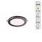 Светильник встраиваемый светодиодный (три сценария работы) IP20 LED 3000К 12W+4W 1120Лм SPAN 359021