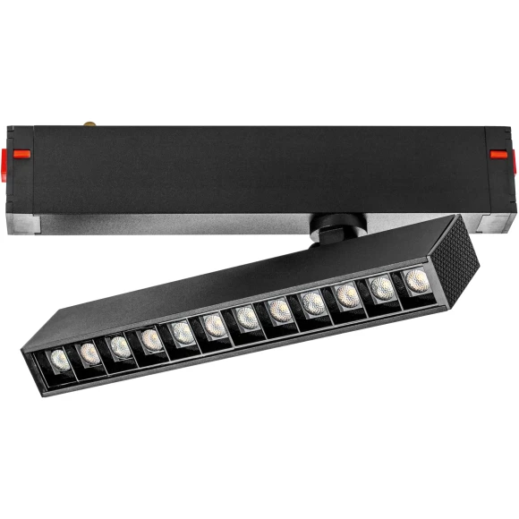 205317 Трековый магнитный светодиодный SMART (TUYA, Алиса, Bluetooth, Wi-Fi) светильник Lightstar TETA PRO 220V CRI90+ 3000-6000К 700Лм 24° 9Вт