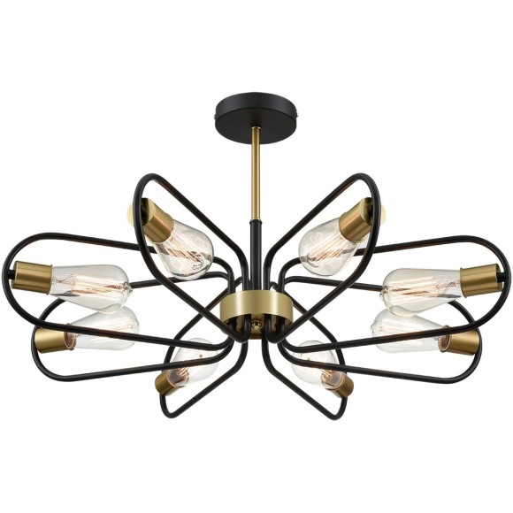 Люстра потолочная E27 8*60W 220V ALMIRA Lumion 8058/8C 