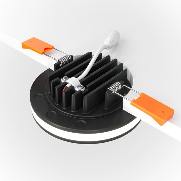 Встраиваемый светильник Maytoni DL303-L12B Phanton светодиодный LED 12W