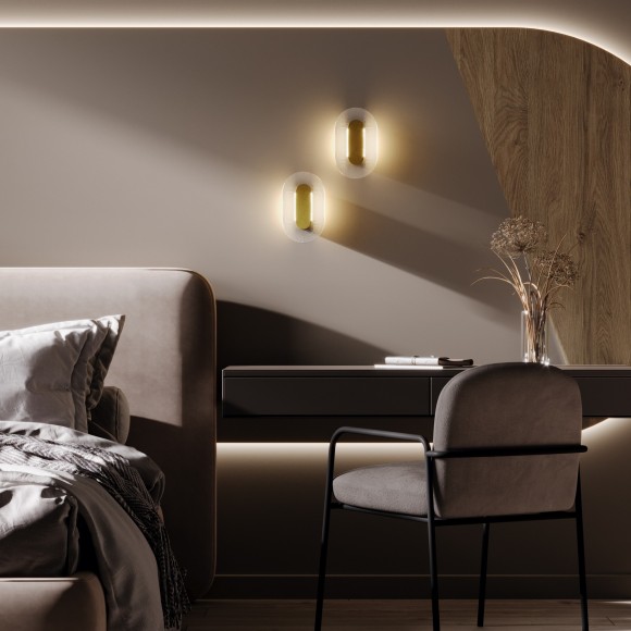 Настенный светильник (бра) Maytoni MOD355WL-L6BS3K Настенный светильник (бра) Maytoni MOD355WL-L6BS3K