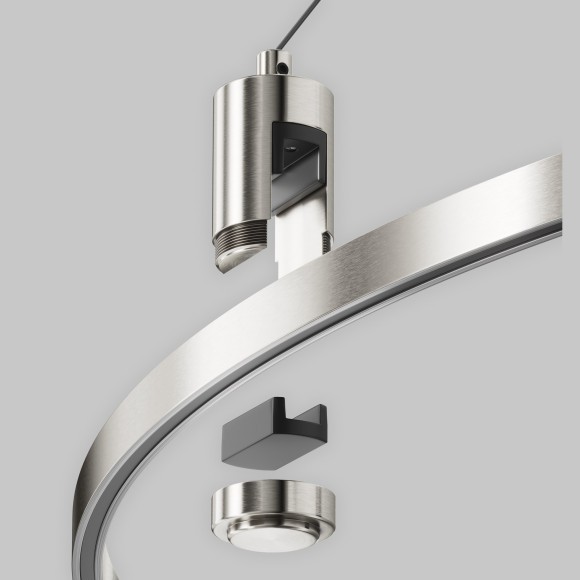 Набор подвесной с основанием под блок питания для круглого шинопровода Maytoni Flarity TRA154SW-BB-R-PT