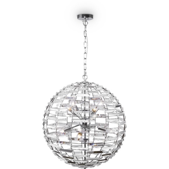 Подвесной светильник хрустальный Palla MOD092PL-08CH Подвесной светильник хрустальный Palla MOD092PL-08CH